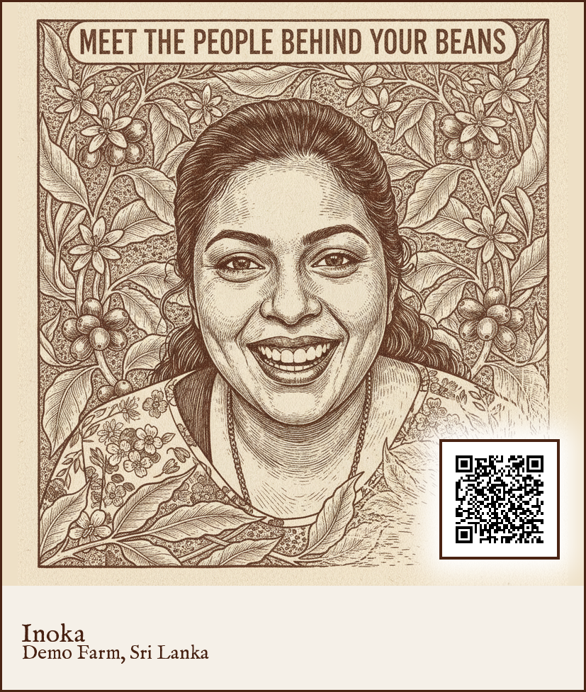 Buna Baraka demo card for Inoka