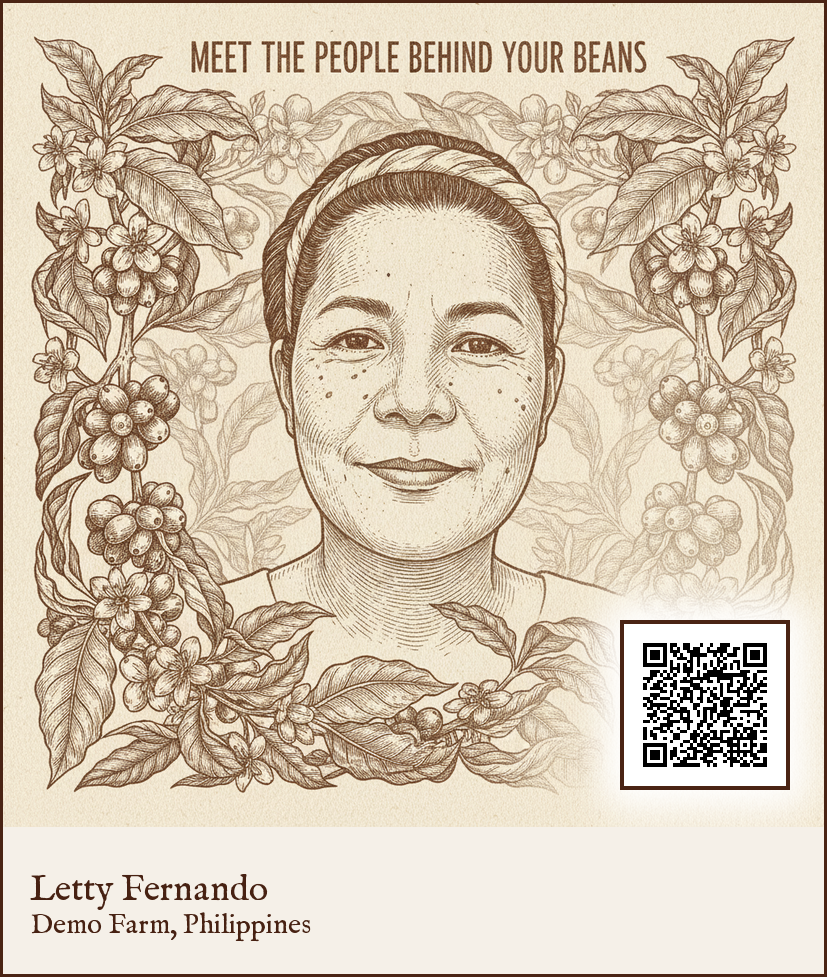Buna Baraka demo card for Letty